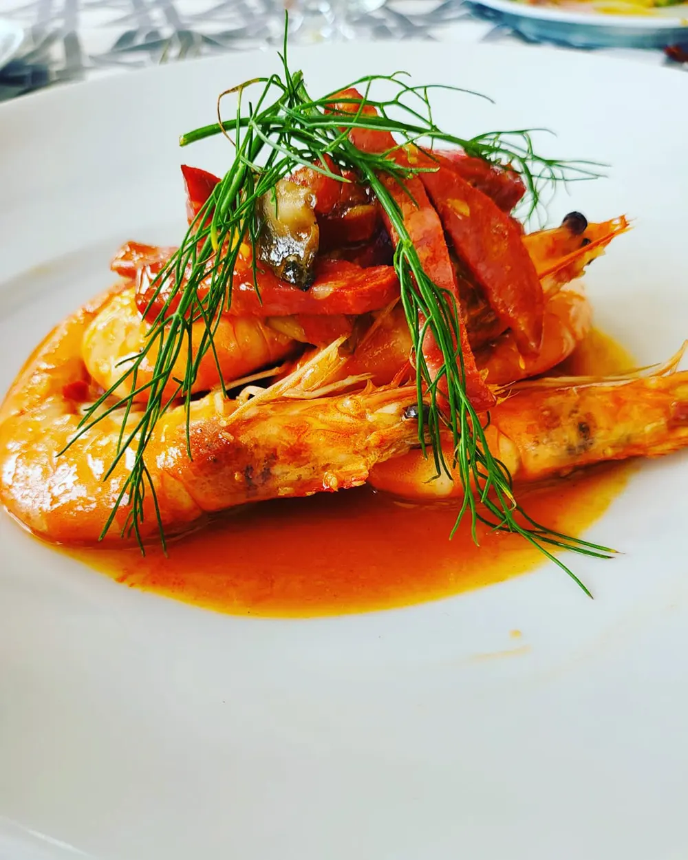 Plato restaurante
